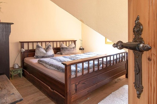 Ferienhaus, 75 qm, 2 Schlafzimmer, Terrasse, max. 4 Personen-Schlafzimmer mit Doppelbett