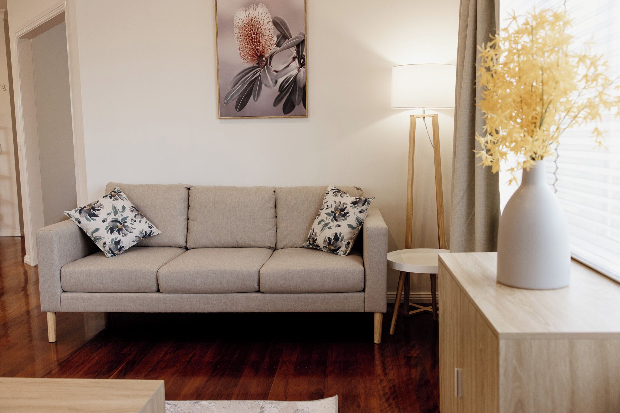 Smart TV, libros, estéreo