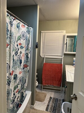 Hair dryer, towels, soap, shampoo - Mini Getaway (Mathis)
