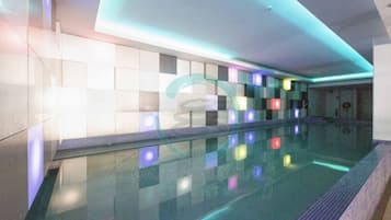 Indoor pool, outdoor pool