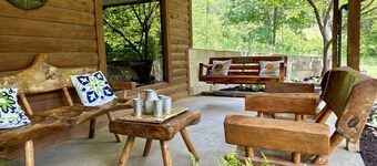 Secluded Hillside Cabin on Historic working Farm