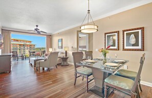 Dining - Maui Resort Rentals: Honua Kai Hokulani 742 - Spacious 2BR w/ Partial Ocean and West Maui Mountain Views! (Lahaina)