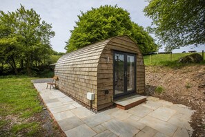 Terrace/patio - Little House in the Big Woods, Brendon Hill (Nr Watchet)