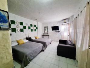 Traditional Studio | Down comforters, free WiFi