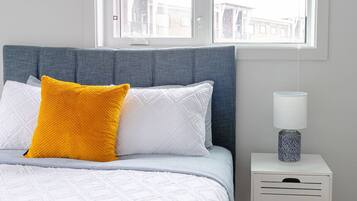 2 多间卧室、熨斗/熨衣板、WiFi、床单