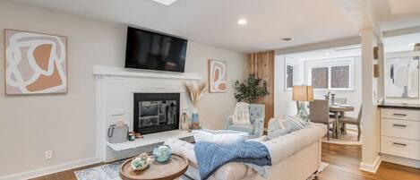 Televisie en een kantoor