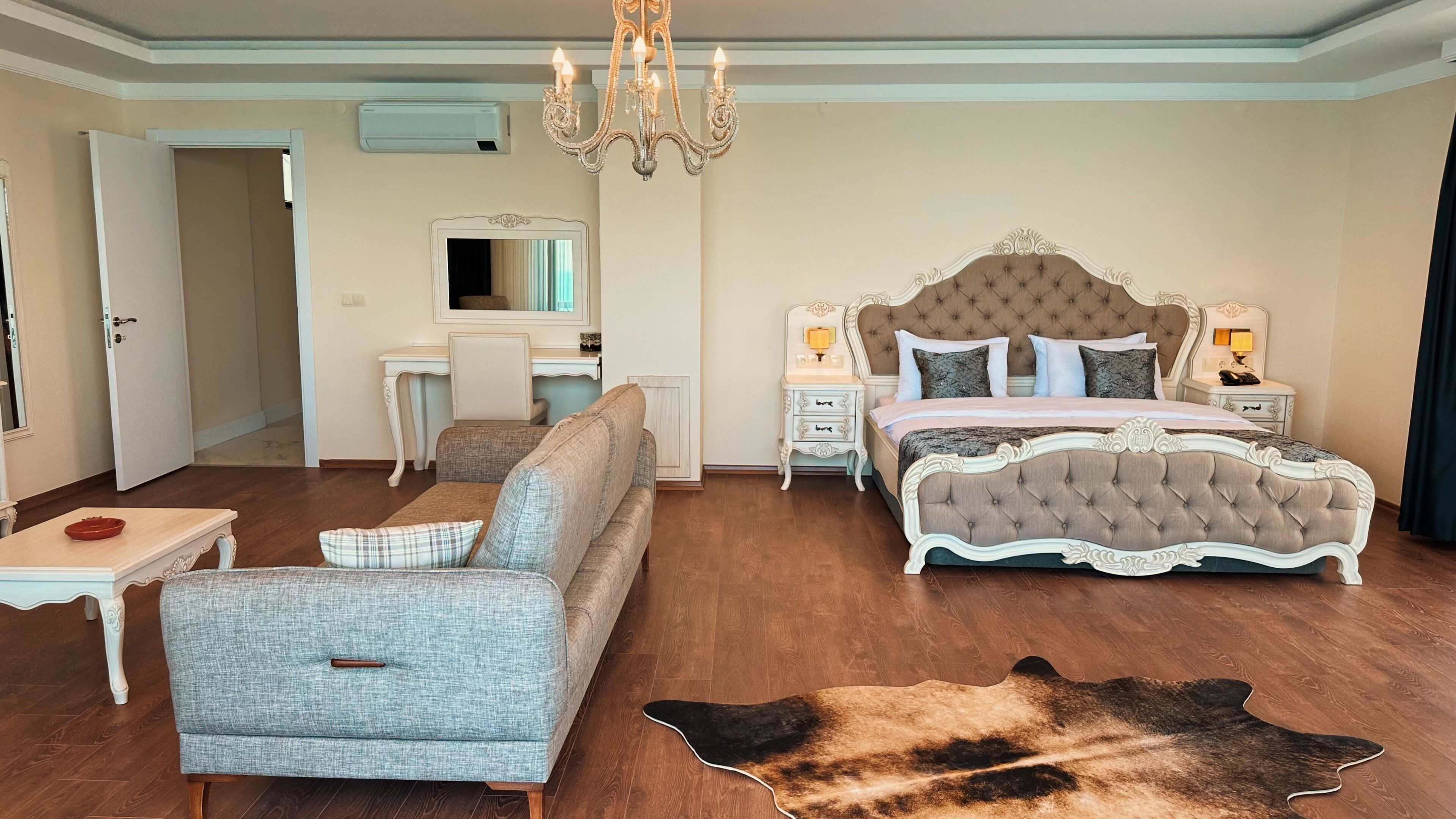 Chambre Familiale, non-fumeurs, vue mer | Draps italiens Frette, literie de qualité supérieure