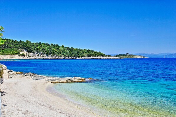 Enjoy a serene beach experience with breathtaking ocean views and a tranquil atmosphere.