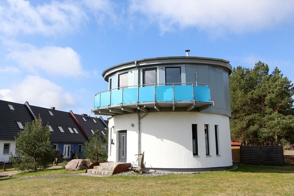 Blick aufs Ferienhaus