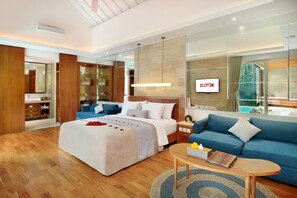 1 bedroom, in-room safe, WiFi, bed sheets