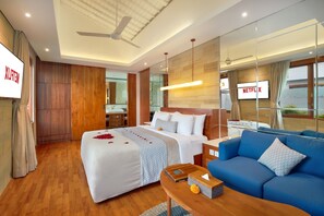 1 bedroom, in-room safe, WiFi, bed sheets - Luxury 1BR Private Pool Villa #Z19 (Bali)