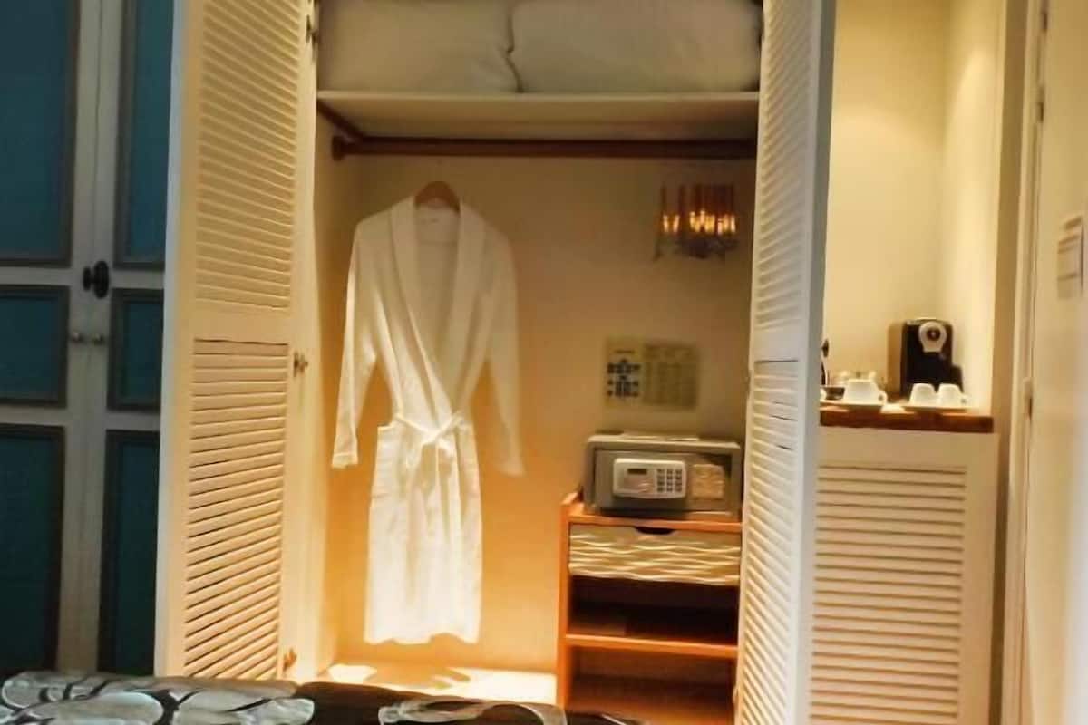 deluxe double room | premium bedding, select comfort beds, in-room safe, desk