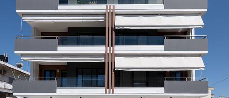 Fassade der Unterkunft