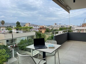 Utsikt fra overnattingsstedet