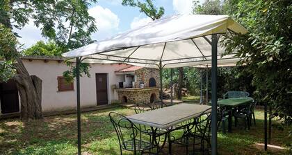 Farmhouse 'Antichi Palmenti - Erica' with Shared Garden and Air Conditioning