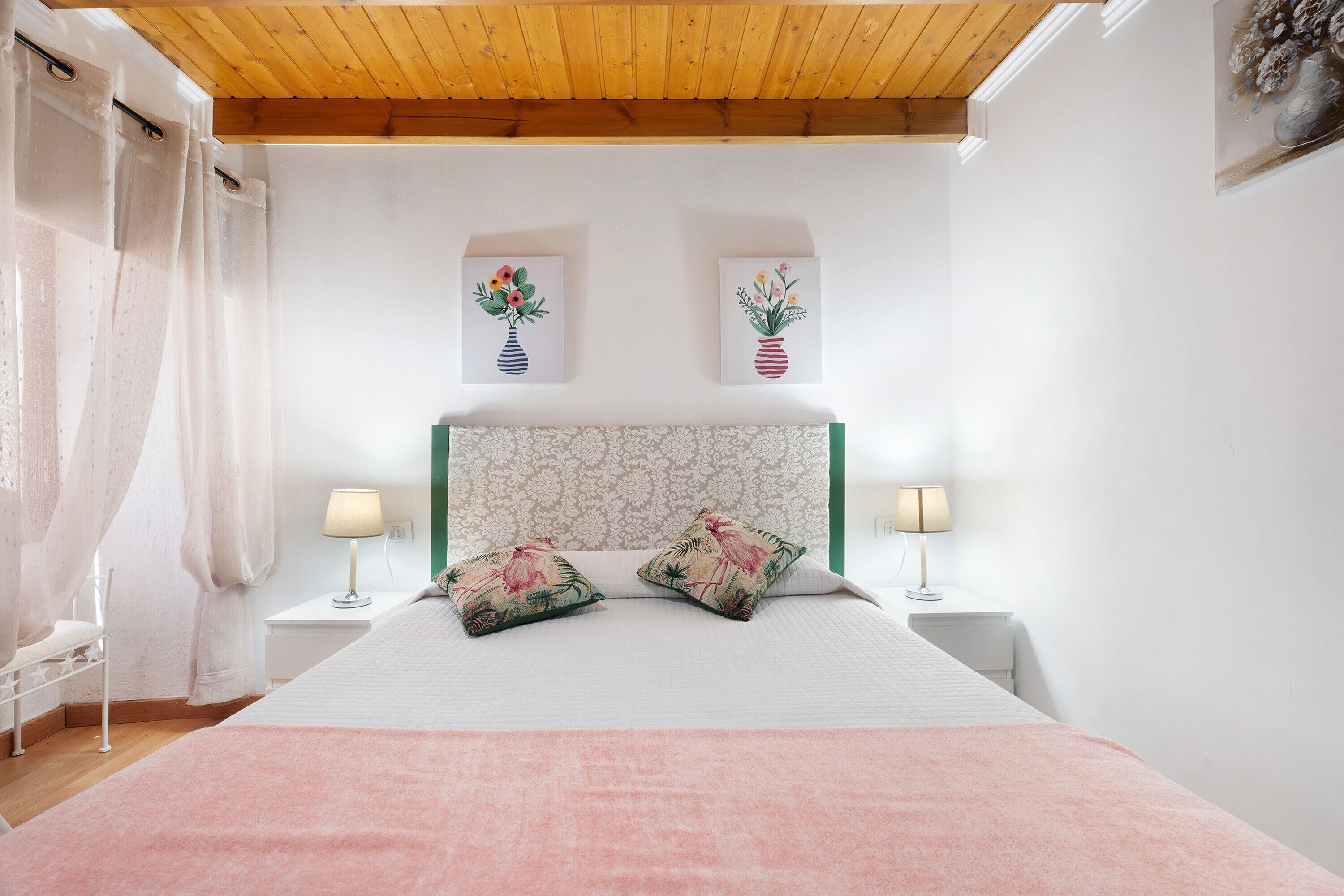 2 Schlafzimmer, Bügeleisen/Bügelbrett, kostenloses WLAN, Bettwäsche