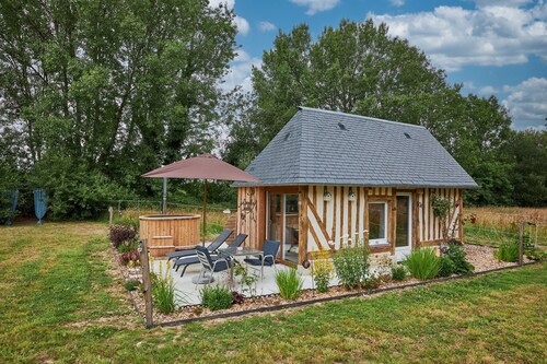 Petite maison "Le chouette insolite" avec jardin privé et bain nordique
