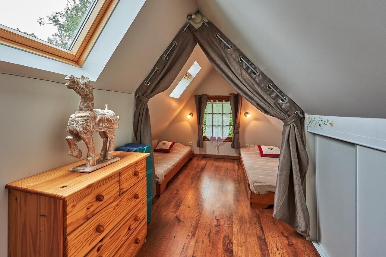 2 slaapkamers, een strijkplank/strijkijzer