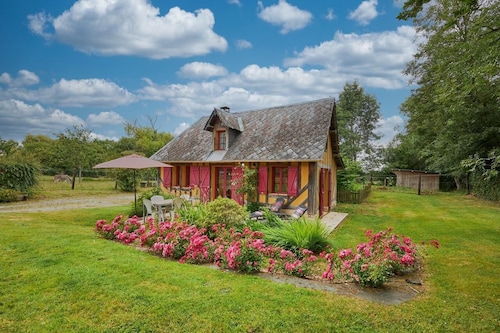Gite dans le calme de la campagne du pays d'auge.