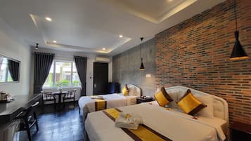 Deluxe Triple Room, City View | View from room