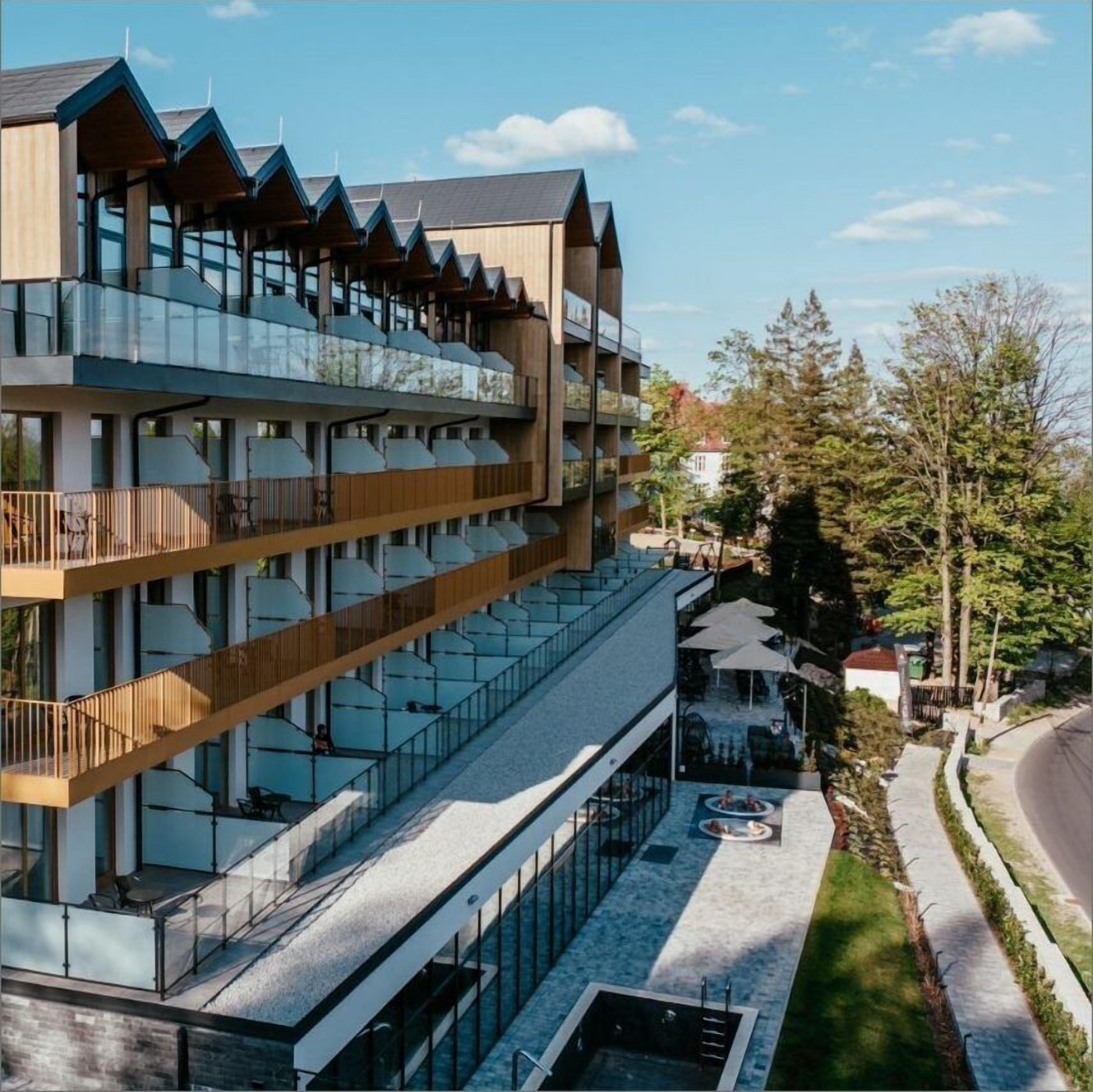 Fassade der Unterkunft