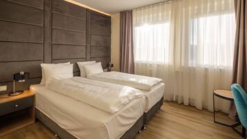 Standard Room | Desk, soundproofing, iron/ironing board, free cots/infant beds