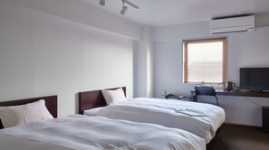 1 slaapkamer, een bureau, gratis wifi, beddengoed