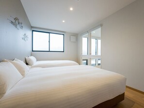 2 bedrooms, free WiFi, bed sheets - Rakuten STAY VILLA Yatsugatake 109 Simple modern room  8 people capacity Pets OK / Hokuto Yamanashi (Hokuto)