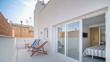 Superior-dobbeltværelse - balkon | Terrasse/gårdhave