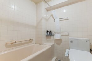 Hair dryer, towels