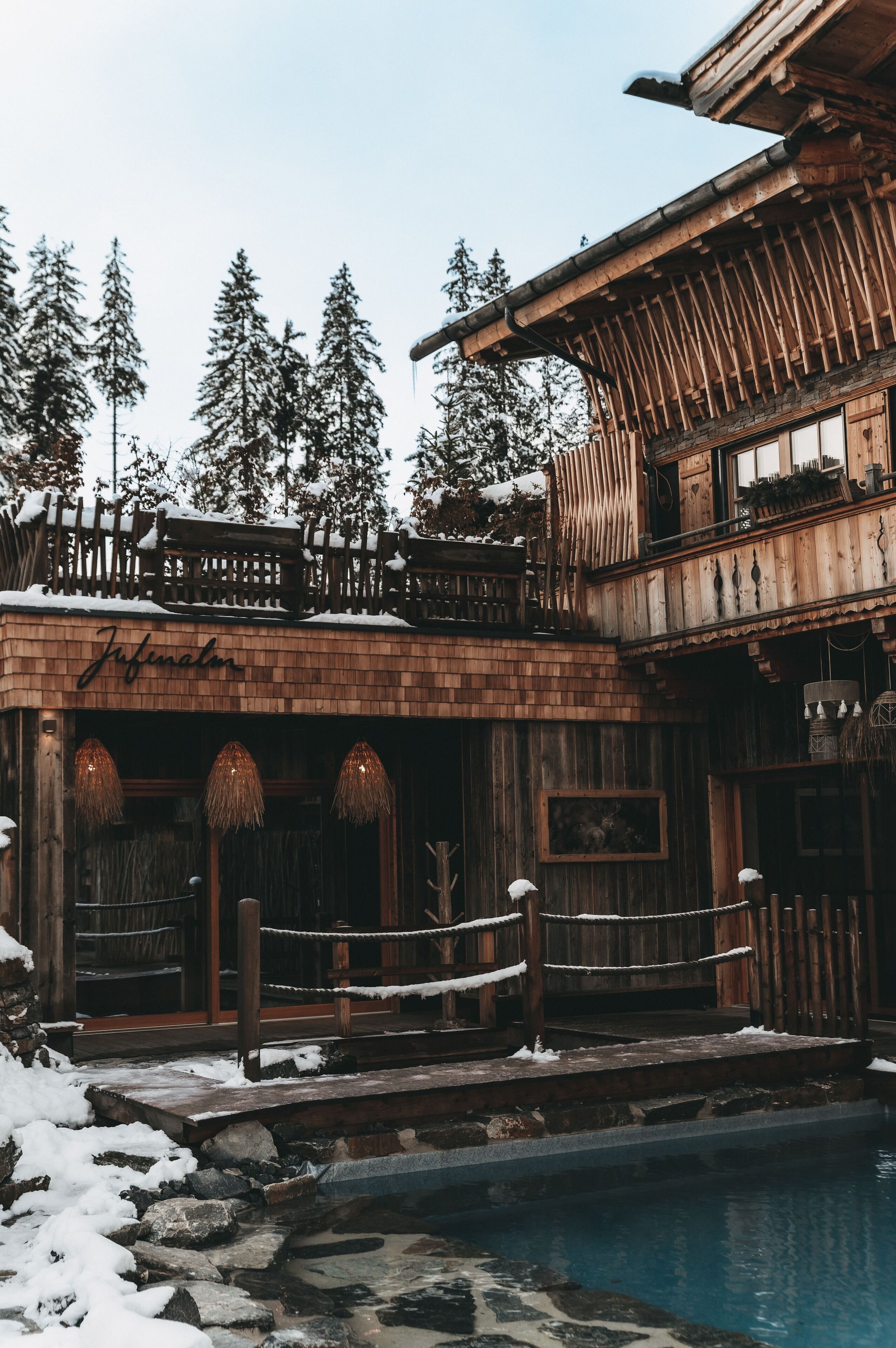 Facciata della struttura