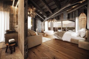 In-room safe, blackout curtains, iron/ironing board, free WiFi - Jufenalm BOHO Hotel & Restaurant (Maria Alm am Steinernen Meer)