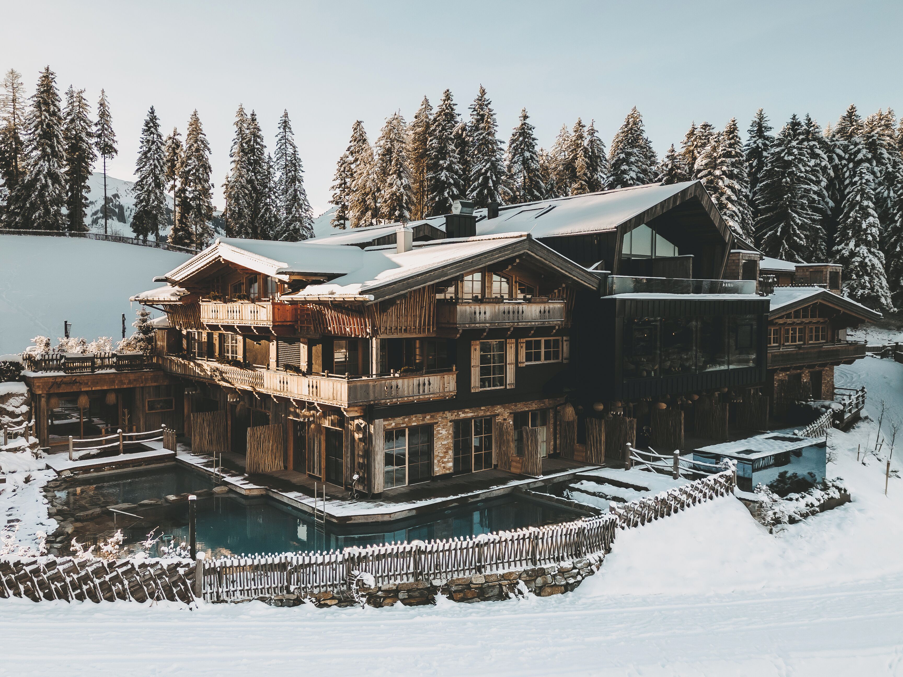 Fassade der Unterkunft