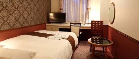 1 sovrum, skrivbord, strykjärn/strykbräda och gratis wi-fi