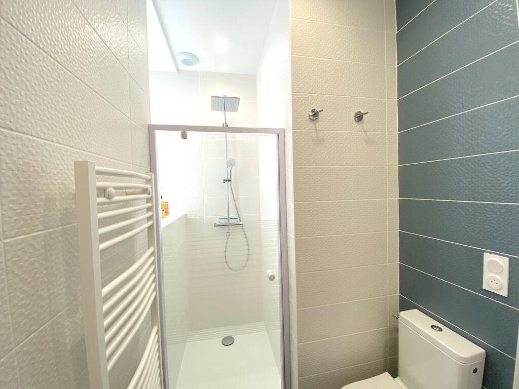 Shower, hair dryer