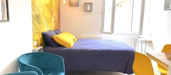 Studio Moderne au Cœur de Rochefort - Vivez L'élégance et le Confort