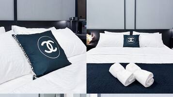 1 室のベッドルーム、ベッドシーツ