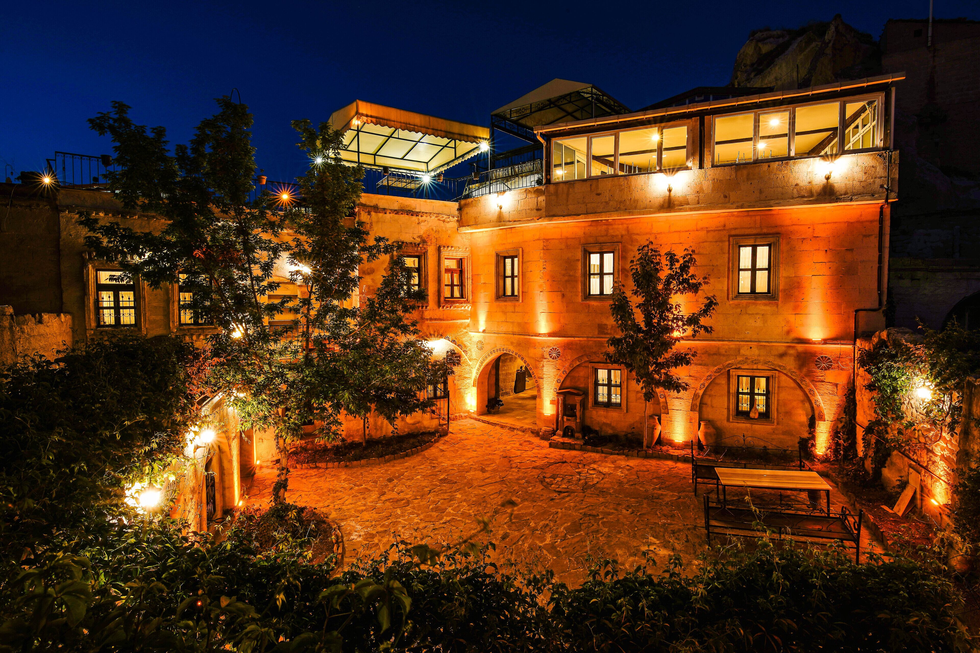 Fachada de la propiedad