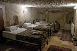 Presidential Quadruple Room, Multiple Beds, Ground Floor | Egyptian cotton sheets, premium bedding, down comforters