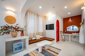 Familien-Suite | Minibar, Schreibtisch, kostenloses WLAN, Bettwäsche