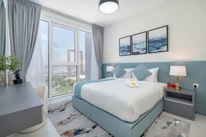 Superior Apartment | Egyptian cotton sheets, premium bedding, in-room safe - Vogue| Al Wasl 1 Residence near World Trade Centre (Dubai)