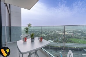 Elite-huoneisto | Näkymä parvekkeelta