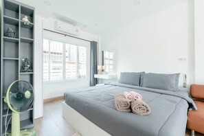 1 habitación, sábanas de algodón egipcio y ropa de cama de alta calidad 