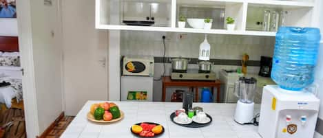 Apartemen, 1 kamar tidur | Dapur pribadi | Lemari es, ketel listrik, dan peralatan masak/sendok-piring