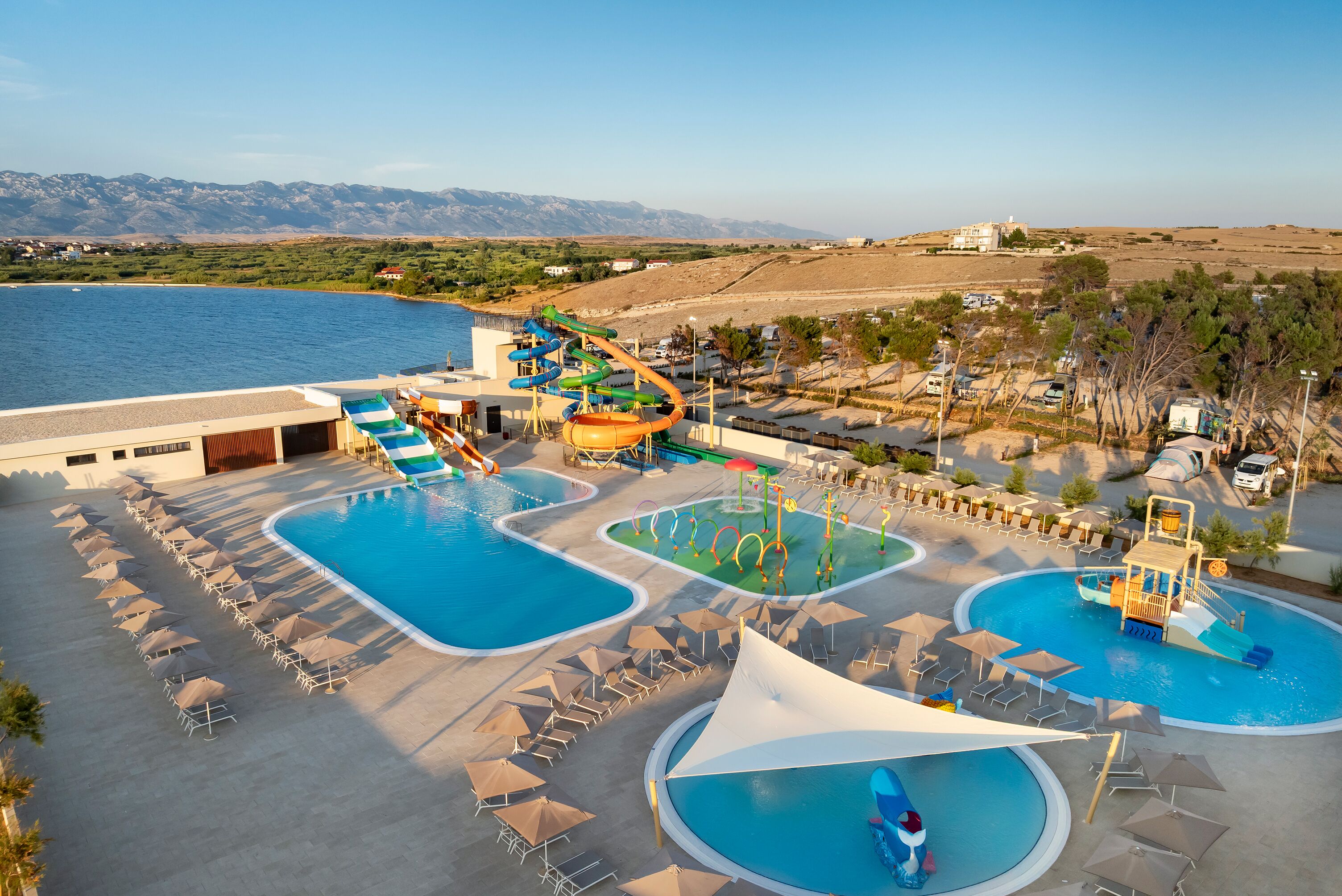 Seasonal outdoor pool
