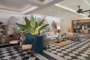Sitzecke in der Lobby