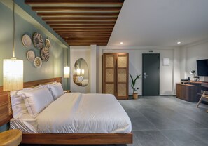 1 chambre, literie hypoallergénique, minibar