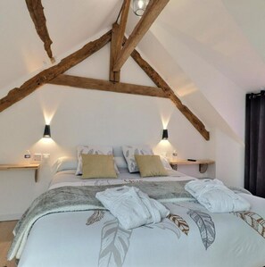 1 chambre, lit parapluie, draps fournis
