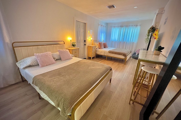 1 bedroom, iron/ironing board, free WiFi, bed sheets