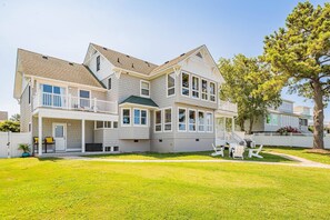 Exterior - Fish & Ships - Kitty Hawk, Soundfront Oasis! Amazing Views, Pets OK, Flex Stays (Kitty Hawk)